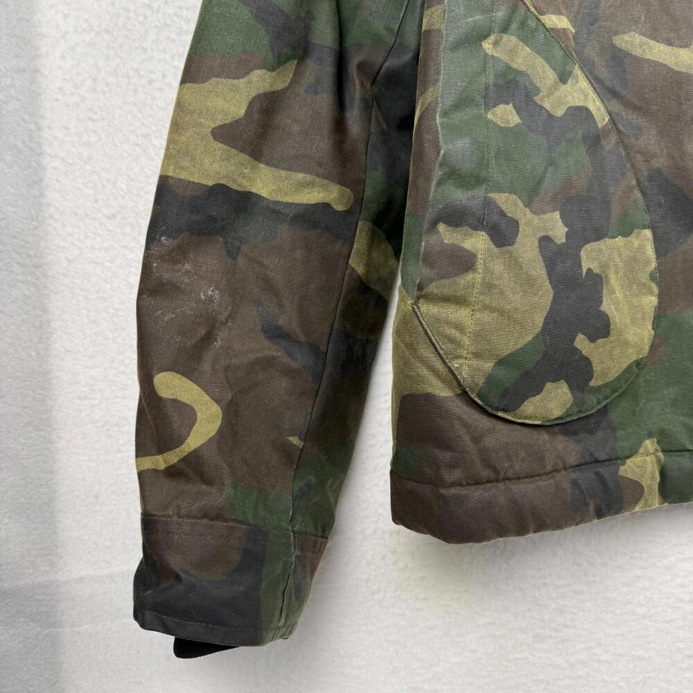 Freemans Sporting Club Mens XL Camo Waxed Cotton Jacket Shearling Lined USA - Picture 2 of 12